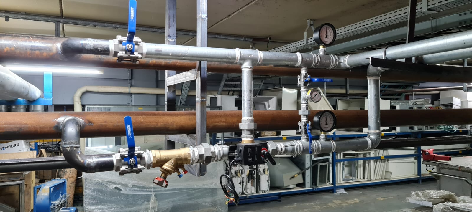 Tubulação industrial